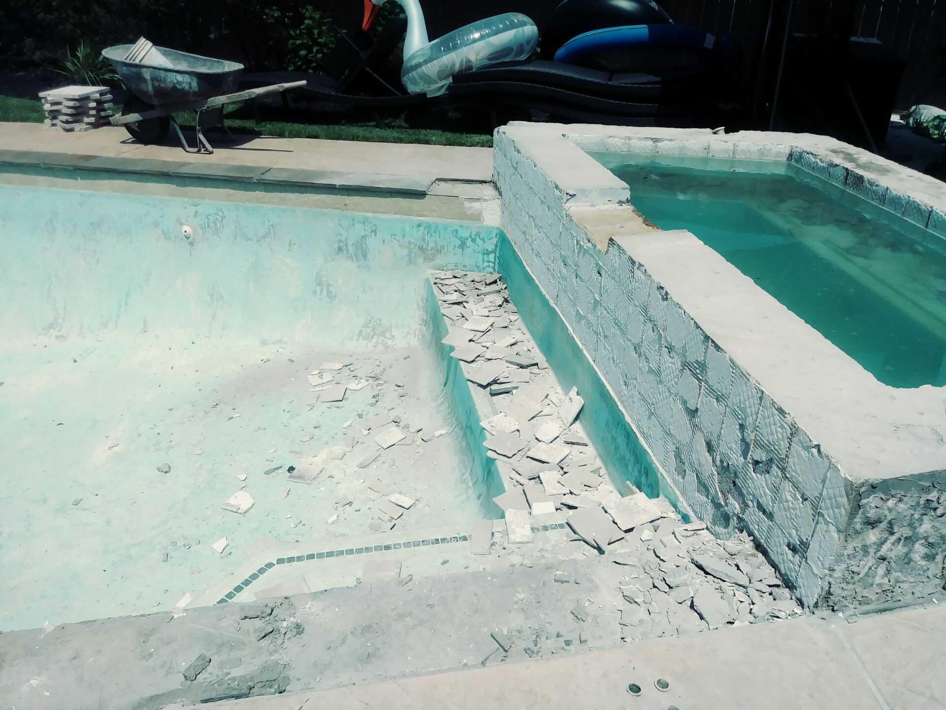 Pool Remodel - Katy - Before Image005